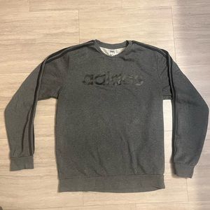 Grey Adidas Crewneck - Unisex